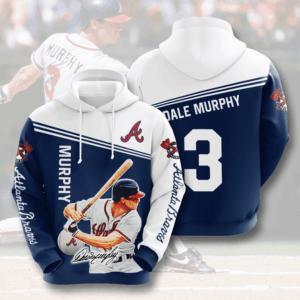 Atlanta Braves 3D Hoodie - 994149d34c50