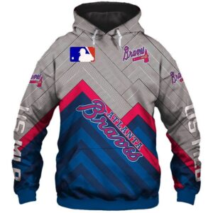 Atlanta Braves Pullover And Zippered Hoodies Custom 3D Graphic Printed 3D Hoodie All Over Print Hoodie For Men For Women - f1bc4d9aa37b