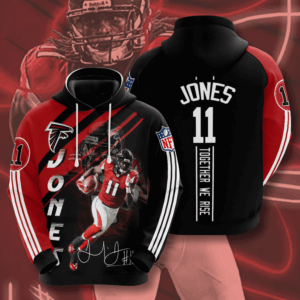 Atlanta Falcons 3D Hoodie - 14b77608e555