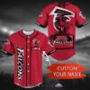 Atlanta Falcons Deadpool Personalized Baseball Jersey Shirt