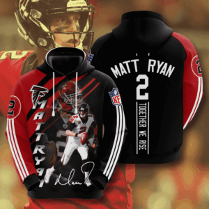 Atlanta Falcons Matt Ryan 3D Hoodie Sweatshirt For Fans Men Women All Over Printed Hoodie - 136726491aee
