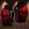 Atlanta Falcons Ncaa Football Skull Red 3d Hoodie For Men For Women Atlanta Falcons All Over Printed Hoodie. Atlanta Falcons 3d Shirt - 2116c576721b