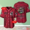 Atlanta Falcons Nfl 3D Personalized Baseball Jersey Shirt