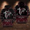 Atlanta Falcons Nfl Football Pattern 3d Hoodie For Men For Women Atlanta Falcons All Over Printed Hoodie. Atlanta Falcons 3d Shirt - 9c404a2a3c6a