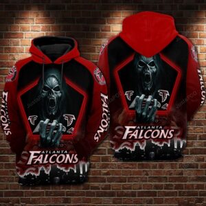 Atlanta Falcons Nfl Football Skull Death 3d Hoodie For Men For Women Atlanta Falcons All Over Printed Hoodie. Atlanta Falcons 3d Shirt - 9.1113013E+152