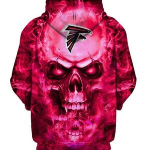Atlanta Falcons Nfl Football Skull Hoodie All Over Print 3D Hoodie 3D Sweatshirt Clothing Hoodie21150 - c673ebc12034
