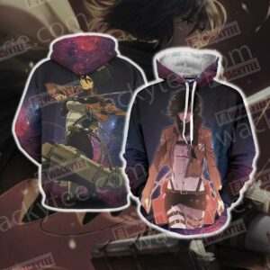 Attack On Titan - Mikasa Unisex 3D Hoodie All Over Print Hoodie3792 - ea9dce3d2a3d