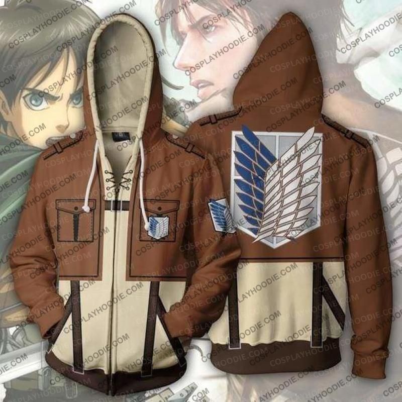 Attack on Titan 3D Hoodie For Men Women All Over 3D Printed Hoodie � Eren Yeager Jacket - d6e80e88210c Attack on Titan 3D Hoodie For Men Women All Over 3D Printed Hoodie � Eren Yeager Jacket - d6e80e88210c