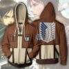 Attack on Titan Eren 3D Hoodie For Men Women All Over 3D Printed Hoodie CSOS011 - 58b19517062f