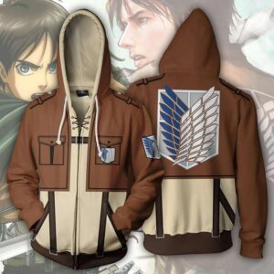 Attack on Titan Eren 3D Hoodie For Men Women All Over 3D Printed Hoodie CSOS011 - 58b19517062f