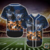 Auburn Tigers Ncaa Palm Tree Baseball Jersey Shirt