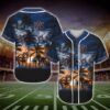 Auburn Tigers Tropical Baseball Jersey