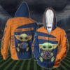 Auburn Tigers Yoda Pullover And Zippered Hoodies Custom 3D Graphic Printed 3D Hoodie All Over Print Hoodie For Men For Women - 1c829f0a3913