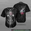 Audi Sport Skull Baseball Jersey Shirt