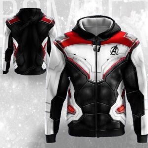 Avengers 4 Endgame Quantum Realm Sweatshirt Jacket Advanced Tech 3D Hoodie For Men Women All Over 3D Printed Hoodie Cosplay Costumes - 8a5550fb401d
