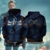 Avengers: End Game Captain America Stealth Inspired Pullover 3D Hoodie For Men Women All Over 3D Printed Hoodie - 0a073bbcd439