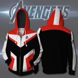 Avengers Endgame Quantum Realm Sweatshirt Jacket Advanced Tech 3D Hoodie For Men Women All Over 3D Printed Hoodie Cosplay Costumes - b509f9ee7a58