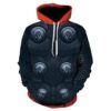 Avengers Men S Hoodie Fashion Mens Thor Zip 3D Hoodie All Over Print - e657502ac9f7