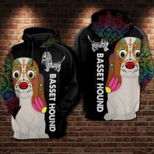 BASSET HOUND 3D Hoodie For Men For Women All Over Printed Hoodie - ad7234054222