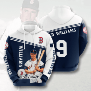 BOSTON RED SOX Ted William 3D Hoodie For Men For Women All Over Printed Hoodie - 455ce46a5ad1