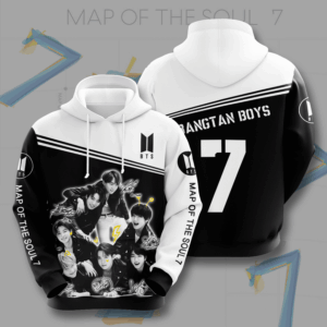 BTS 3D Hoodie - 1d018378d289