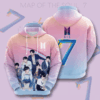 BTS 3D Hoodie - 618c43750384