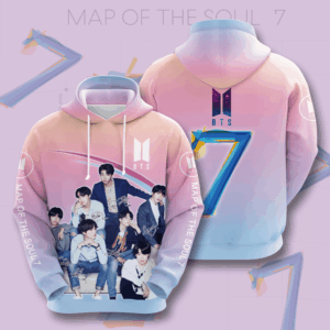 BTS 3D Hoodie - 618c43750384