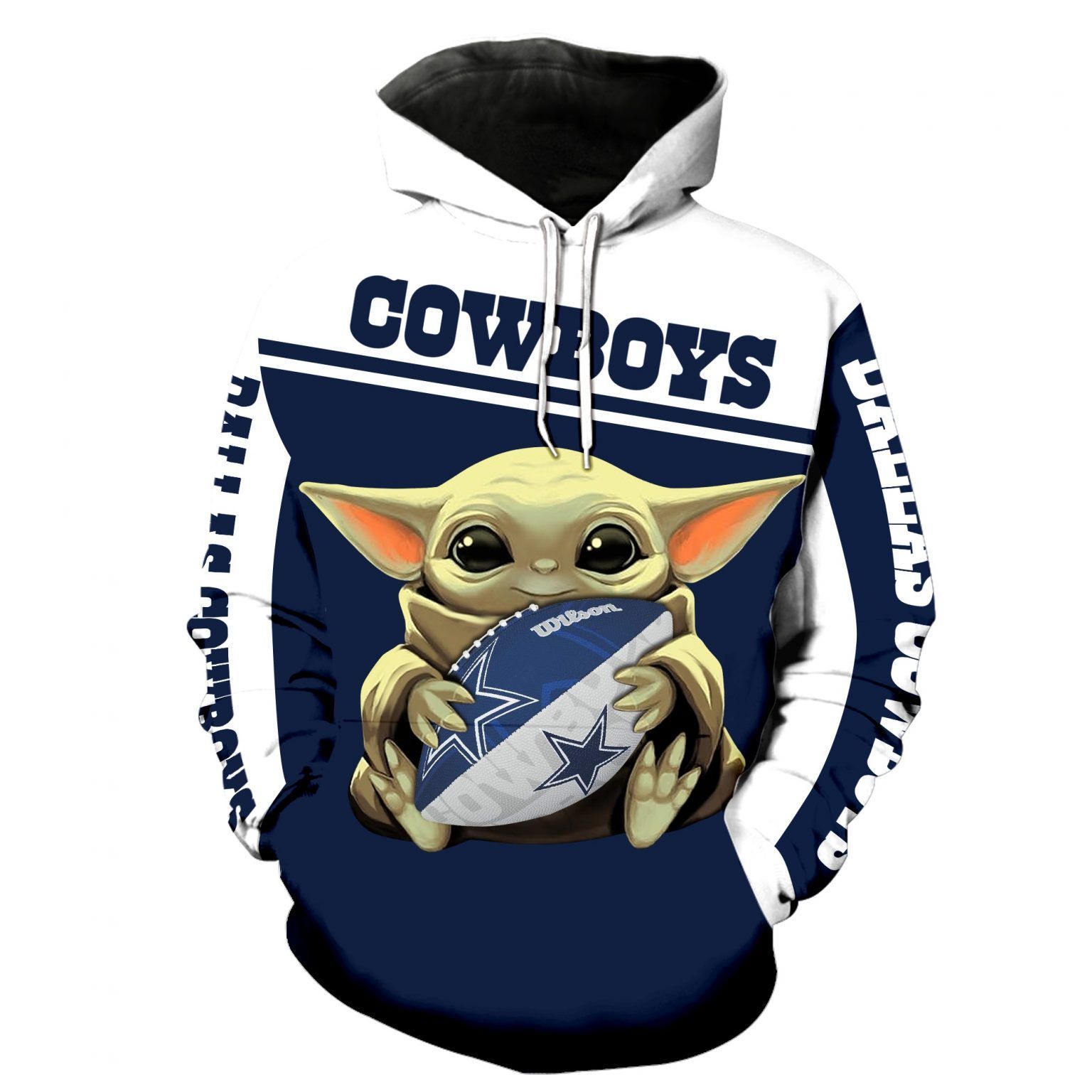 Baby Yoda Hug Dallas Cowboys All Over Print 3d Hoodie - ed4fbe9ced5f Baby Yoda Hug Dallas Cowboys All Over Print 3d Hoodie - ed4fbe9ced5f