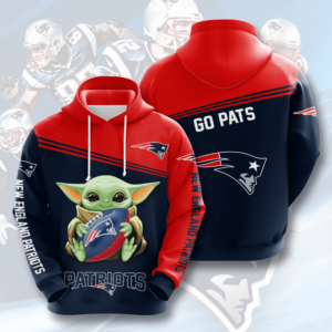 Baby Yoda New England Patriots 3D Printed Hoodie/Zipper Hoodie - d7c5003d853f