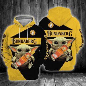 Baby Yoda Rum Bundaberg Pullover And Zip Pered Hoodies Custom 3D Graphic Printed 3D Hoodie All Over Print Hoodie For Men For Womenhoodie - 51a02ea452b8