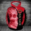 Bacardi Sugar Skull Men and Women 3D Hoodie Shirt Bacardi Sugar Skull 3D Shirt Bacardi 3D All Over Printed Shirt - 512c46455ff4