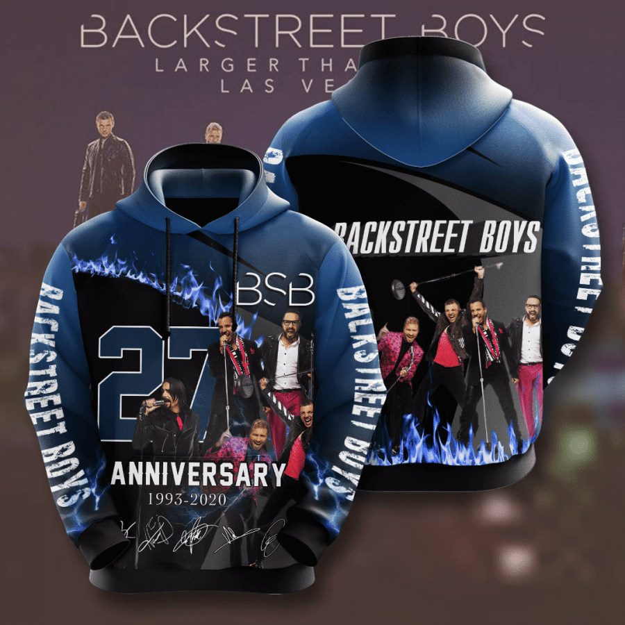 Backstreet Boys 27th Anniversary 3D Hoodie - 2d55da49d276 Backstreet Boys 27th Anniversary 3D Hoodie - 2d55da49d276