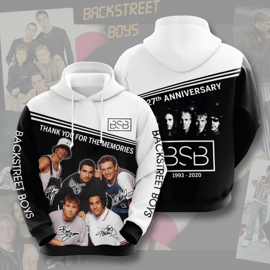 Backstreet Boys 27th Anniversary 3D Hoodie - a600a22e5b0c Backstreet Boys 27th Anniversary 3D Hoodie - a600a22e5b0c