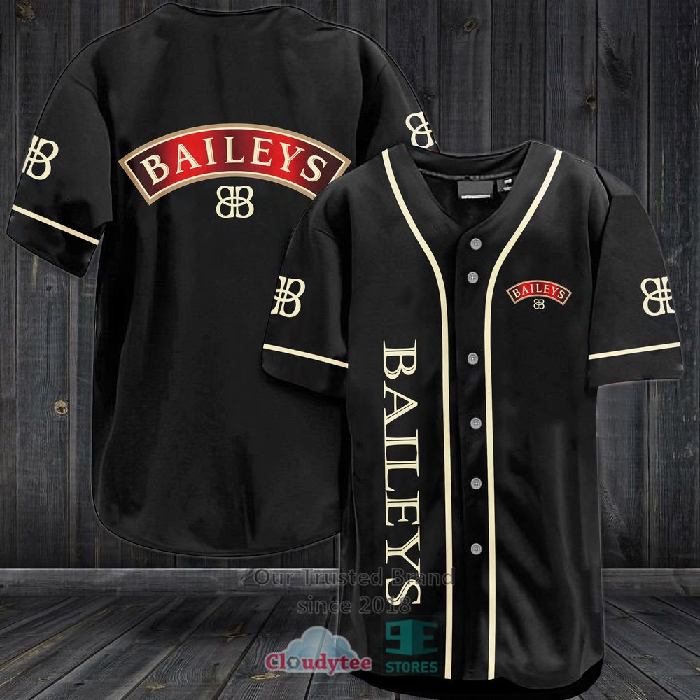 Baileys Baseball Jersey Shirt Baileys Baseball Jersey Shirt