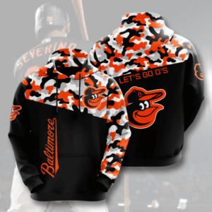 Baltimore Orioles 3D Hoodie - 084e3d82fa86
