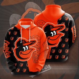 Baltimore Orioles 3D Hoodie - b4fb51efc0e3