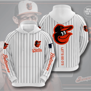 Baltimore Orioles 3D Hoodie - db61c3c2a9e8