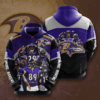 Baltimore Ravens 3D Hoodie - 1e3b85c81e39