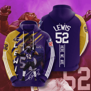 Baltimore Ravens 3D Hoodie - 24bb1ea94eae