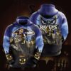 Baltimore Ravens 3D Hoodie - 25d0799fcd10