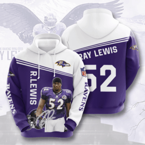 Baltimore Ravens 3D Hoodie - 74cccddb916d