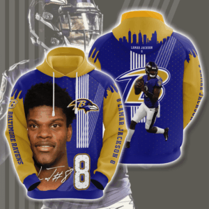 Baltimore Ravens 3D Hoodie - 7db2eb969108