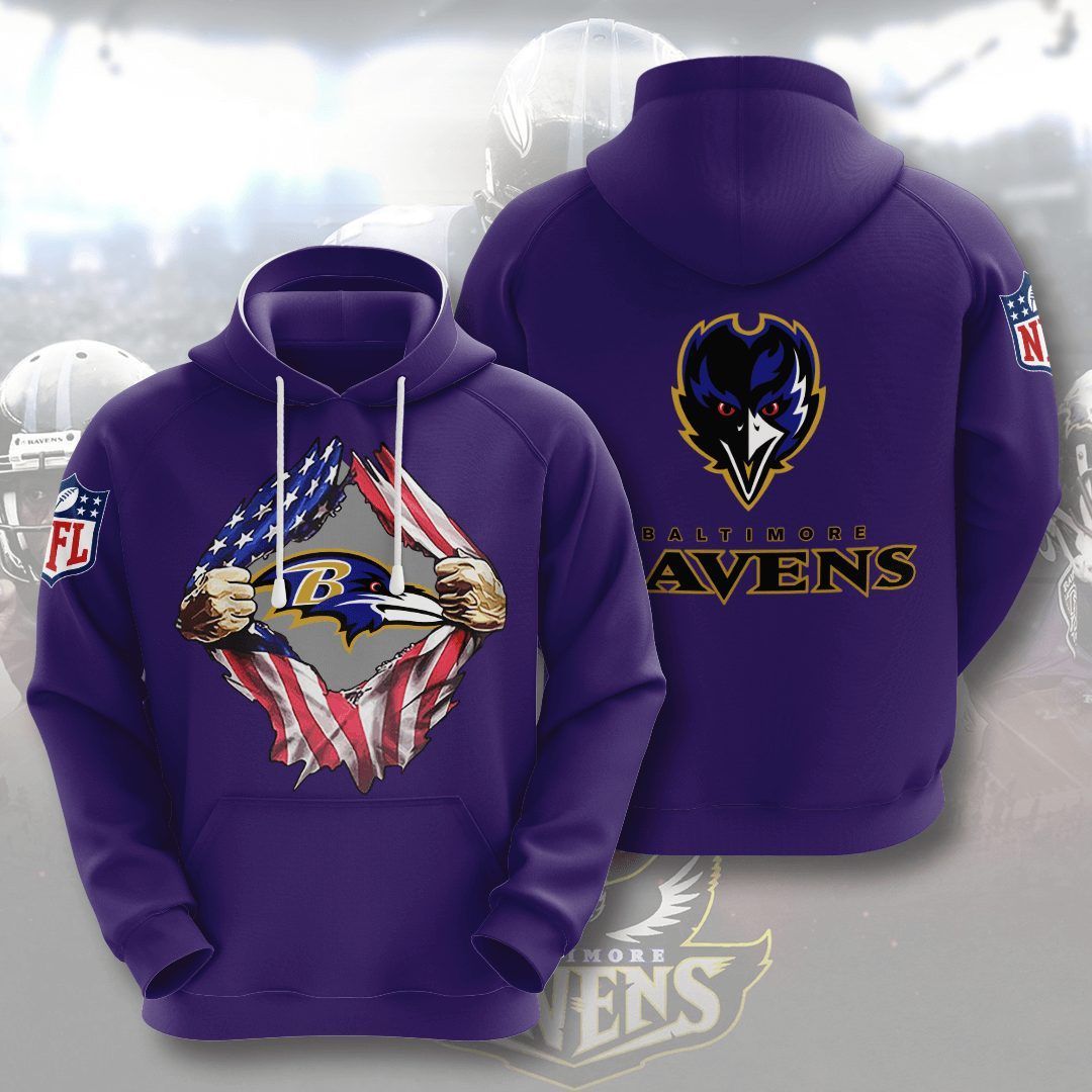 Baltimore Ravens 3D Hoodie - bda3c47116ee Baltimore Ravens 3D Hoodie - bda3c47116ee