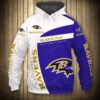 Baltimore Ravens NFL Men and Women 3D Hoodie Baltimore Ravens NFL 3D Shirt Baltimore Ravens 3D All Over Printed Hoodie Shirt - 6171c4132922