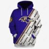 Baltimore Ravens Ncaa Football Many Logo 3d Hoodie For Men For Women Baltimore Ravens All Over Printed Hoodie. Baltimore Ravens 3d Full Printing Shirt - 9551180c8697