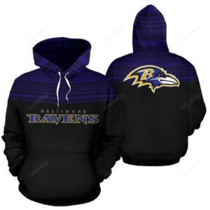 Baltimore Ravens Ncaa Football Maori Tattoo Black Blue 3d Hoodie For Men For Women Baltimore Ravens All Over Printed Hoodie. Baltimore Ravens 3d Full Printing Shirt - 14c8eab606d0