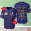 Baltimore Ravens Nfl 3D Personalized Baseball Jersey Shirt