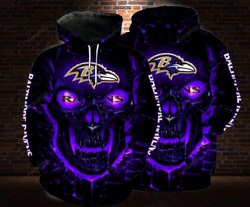 Baltimore Ravens Nfl Skull Pullover And Zippered Hoodies Custom 3d Graphic Printed 3d Hoodie All Over Print Hoodie For Men For Women - 31cb714b53f7 Baltimore Ravens Nfl Skull Pullover And Zippered Hoodies Custom 3d Graphic Printed 3d Hoodie All Over Print Hoodie For Men For Women - 31cb714b53f7