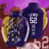 Baltimore Ravens Ray Lewis 3D Hoodie Sweatshirt For Fans Men Women All Over Printed Hoodie - e7265b4f6595