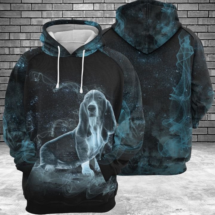 Basset Hound Galaxy 3D Printed Hoodie/Zipper Hoodie - ef0507815116 Basset Hound Galaxy 3D Printed Hoodie/Zipper Hoodie - ef0507815116